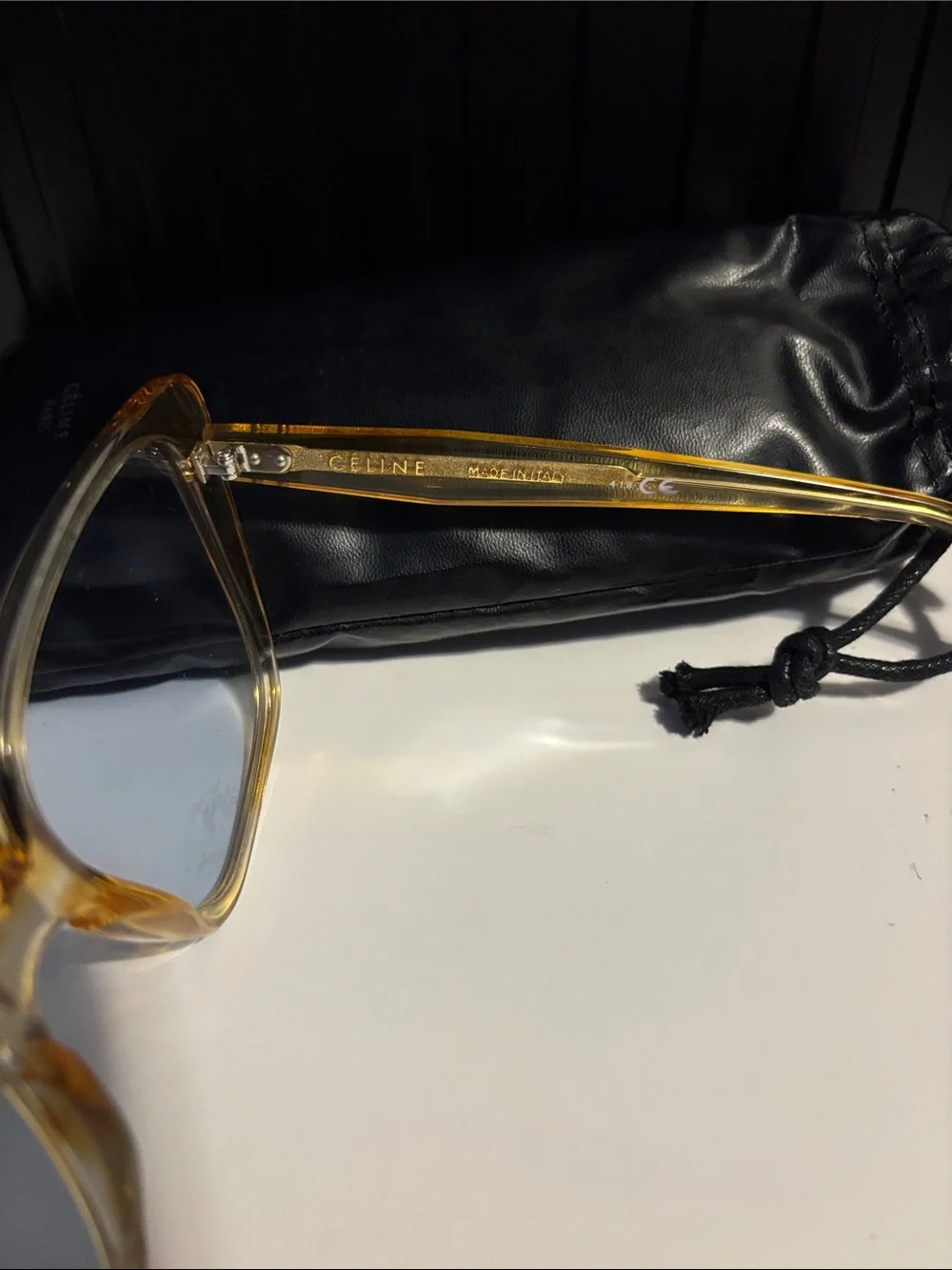 Céline Yellow Sunglasses (CL 4000471)